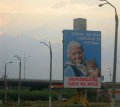 Днепропетровский билборд с «бабушкой и котом» - новый символ борьбы с режимом в Украине!!!